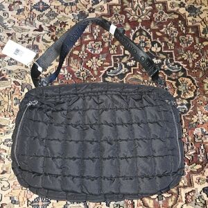 Valentino Orlandi Black Quilted Bag